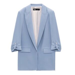 Zara Light Blue Blazer